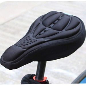 Kal-2 Pcs Mountain Bike Saddle Cover Airy Pillows 3d Silicone Comfortable Seat Cover Cushion Sets Bicycle Cycle Accessories - Neuf