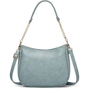 Sac bandouli&egrave;re femme sac &agrave; bandouli&egrave;re vegen cuir 2024 femmes sac &agrave; bandouli&egrave;re unique avec 2 bretelles - Neuf