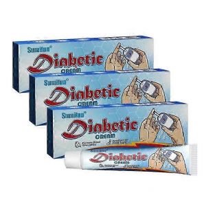 1-5x Pied Diab&eacute;tique, La Cr&egrave;me De La Peau De Secours Cr&egrave;me Pieds Naturel Cr&egrave;me Apaisante 20g - Neuf