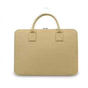 Housse kaki pour ordinateur portable 17 pouces, sac en feutre avec poignée - Neuf