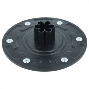 vhbw Assiette de lame tondeuses &agrave; gazon compatible avec Gardena SILENO minimo 350, 500, 250, 750 Live, City, City 600 - noir - Neuf