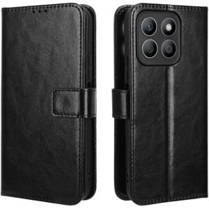 Kal-Coque Pour Honor X8c Étui De Protection Antichoc [Anti-Jaunissement], Avec [1 Pièce] Verre Trempé Protection Écran, Anti-Rayures Housse Souple Silicone - Noir - Neuf