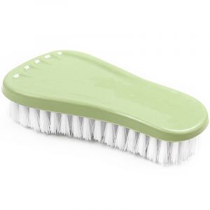 Une jolie brosse de lavage des pieds verte nordique est une brosse de nettoyage polyvalente, une simple brosse à planche souple, une brosse de lavage de chaussures et une brosse d'évier - Neuf