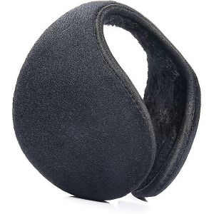 Cache-Oreilles Pour Hommes Et Femmes, Serre-Oreilles Pliables Noirs, Pour L'hiver - Neuf