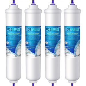 Filtre &Agrave; Eau Pour R&eacute;frig&eacute;rateur Compatible Avec Samsung Da29-10105J, Da29-10105J Hafex/Exp, Da99-02131B, Wsf-100, Ef9603, Haier Lg R&eacute;frig&eacute;rateur En Ligne, 4 Pi&egrave;ces. - Neuf