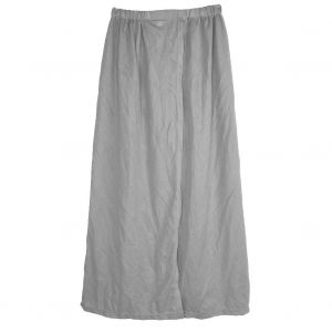 Jupe Longue D'ete Douce Et A Sechage Rapide Pour Femme, Ideale Pour La Plage Et Le Cyclisme (Gris) - Neuf