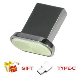 KALPZ-Jaster Super Mini Usb Flash Drive 128 Go Gratuit Type-C Cave Pen Drive 64 Go 100% Capacité Réelle Memory Stick 32 Go Cadeau D'Affaires,128 Go,Green - Neuf