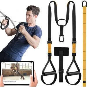 Sangles De Suspension Réglables Pour Entraînement À Domicile - Fitness, Calisthenics, Crossfit. - Neuf