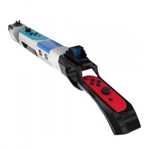Poign&eacute;e Compatible Avec Pour Splatoon 2/Splatoon 3 - Pistole Compatible Avec Pour Nintendo SwitchShooting Gun Compatible Avec Pour Joy-Con - (Noir Et Blanc) - Neuf