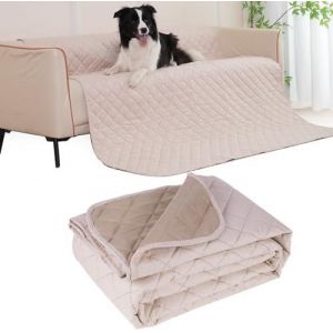 Fchhk-Couverture Pour Chiens Pour Lit 203x152cm, Protecteur De Matelas Et Meubles, Lavable, Réversible, Résistant Aux Rayures, Anti-Poils, Pour Chiens Moyens Et Grands Et Chats - Neuf
