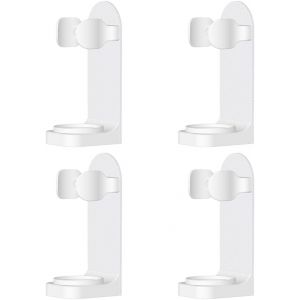 KALANKA-4 Pi&egrave;ces Porte-Brosse &agrave; Dents &Eacute;lectriques Mural R&eacute;glable Adh&eacute;sif Puissant Convient &agrave; la Plupart des Brosses &agrave; Dents &Eacute;lectriques - Neuf