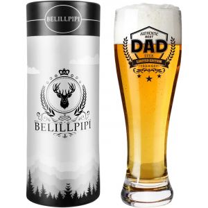 Cadeau D'anniversaire Pour Papa, Idée De Cadeau Pour Papa, Verre À Bière Personnalisé Pour Homme, Cadeau Pour Papa, Fête Des Pères, Cadeaux De Bière De La Part De Sa Fille, Cadeaux De Noël - Neuf