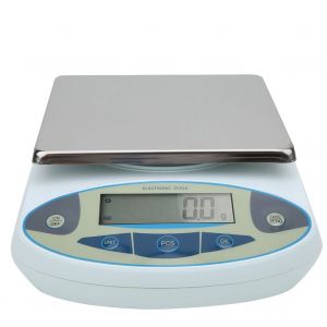 Balance de laboratoire numerique LCD 5 kg 0,1 g, balance electronique de precision, 100-240 V (Etats-Unis) - Neuf