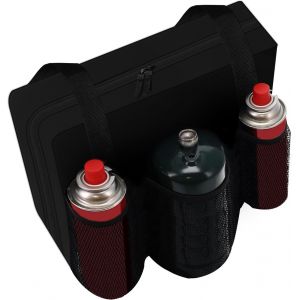 Sac Transport Rechaud Camping Portable Pour Rechauds Butane Et Bi-Carburant Protection Bouteille Gaz Tissu Oxford 600d Impermeable Accessoires Plein Air - Neuf