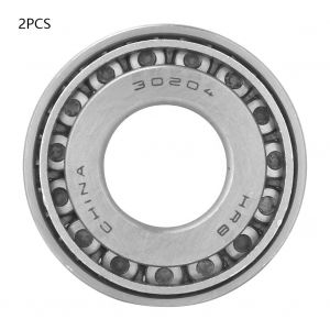 Roulements a rouleaux coniques a une rangee, 2 pieces, 30204, alesage 20 mm, diametre exterieur 47 mm, epaisseur 15,25 mm. - Neuf