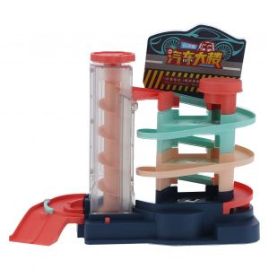 Ensemble De Jouets De Garage A Monter Soi-Meme, Voiture Electrique Durable, Vehicule De Construction, Pistes De Stationnement Pour Enfants - Neuf
