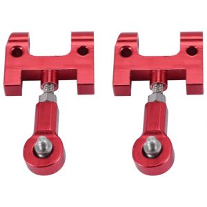 Bloc tournant de curseur de curseur de direction de si&egrave;ge de si&egrave;ge de bras oscillant inf&eacute;rieur en m&eacute;tal pour D12 1/10 RC Car Upg - Neuf