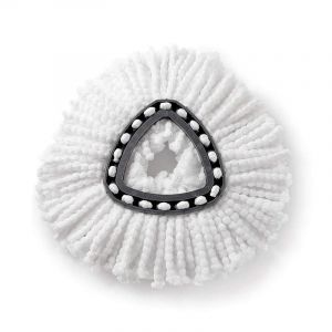 paquet de têtes de rechange pour balai rotatif, recharges de balai en microfibre, têtes de rechange sûres pour le nettoyage de tous les sols durs - Neuf