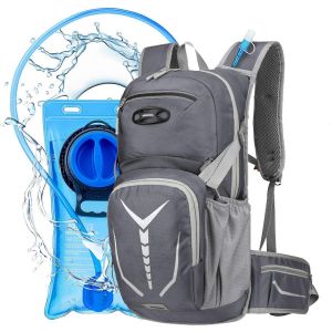 Sac à dos tactique avec poche à eau pour le cyclisme et la course à pied - Neuf