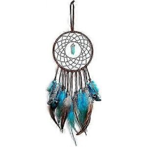 Attrape-rêves fait à la main avec des plumes vintage,Dreamcatcher chambre à coucher suspendu ornement,meilleur cadeau - Neuf