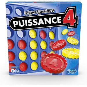 Nsiecd-Puissance 4, Le Jeu De Soci&eacute;t&eacute; Et De Plateau Pour Enfants, Strat&eacute;gie Pour 2 Joueurs, Aligner 4 Pions, Pour Enfants, D&egrave;s 6 Ans - Neuf