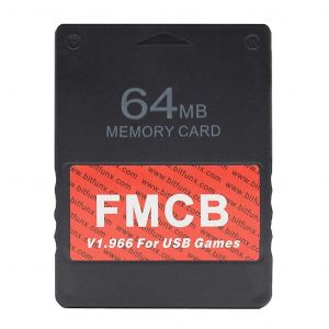 Fmcb V1.966 Memory Card Fits For Ps2 Ps1 Console Replacement 8mb 16mb 32mb 64mb - Neuf