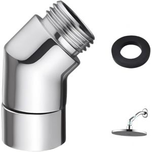 JGD-Adaptateur de Douchette 135 Degr&eacute;s,Raccordement Douchette,Coude Pommeau de Douche,Raccord Coude Tuyau de Douche,Connecteur Douchettes,Connecter &agrave; Bras de Douches,Coude pour Douchettes en Cuivre - Neuf