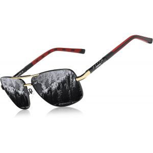 Hommes Aluminium Lunettes De Soleil Hd Polarized Uv400 Miroir Hommes Lunettes De Soleil Femmes Pour Hommes - Neuf