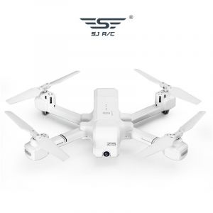 Sjrc Z5 Rc Drone Quadrocopter - 1080p Cam&eacute;ra, Gps, 2.4g Wifi Fpv, Suivez-Moi Mode Blanc, - Neuf