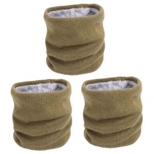 Lot De 2 Cache-Cou Hiver Cou Gu&ecirc;tre Double-Couche Thermique Foulard Pour Les Hommes Et Les Femmes, Souple Et &Eacute;lastique Couverture Du Cou - Neuf