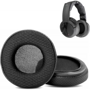 KAL-Coussinets Compatibles Avec Sony Mdr-Rf865R Mdr-Rf865Rk Mdr Rf865R Rf865Rk Casques Oreillettes Coussin De Remplacement (Cuir Respirant/Tissu Durable Et Mousse À Mémoire) - Neuf