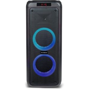 ChenQuanSarl-477182 Enceinte Portable Bluetooth Puissante 600 W Party Xl, Led Lights, Usb, Microsd, 2 Entrées Pour Micro, Aux-In, Télécommande, Poignée De Transport, Micro Inclus, Noir - Neuf