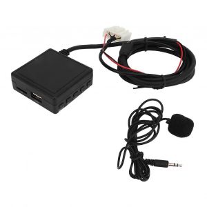 Voiture Bluetooth Adaptateur Portable Aux Entrée Mains Libres Appels Réduction Du Bruit Remplacement Pour Mazda 3 6 - Neuf