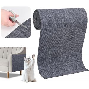 Protection De Canap&iquest;&iquest; Pour Chat, Autocollante, D&iquest;&iquest;Coup&iquest;&iquest;E Sur Mesure, 40 X 200 Cm, Prot&iquest;&iquest;Ge Les Meubles De Canap&iquest;&iquest; Contre Les Griffes Chat, Autocollant, Protection Contre Les Griffes De Chat (Gris Fonc&iquest;&iquest;) - Neuf