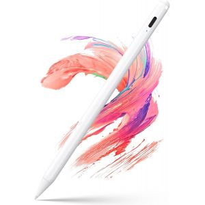 KALANKA-Stylet pour iPad (2018-2025), Ultra l&eacute;ger, avec Reconnaissance de la Paume et Haute pr&eacute;cision, Compatible avec Apple iPad 6e - 10e/A16&egrave;me g&eacute;n&eacute;ration, Pro 11""/12,9""/13"", Air 3/4/5/M2/M3, Mini - Neuf