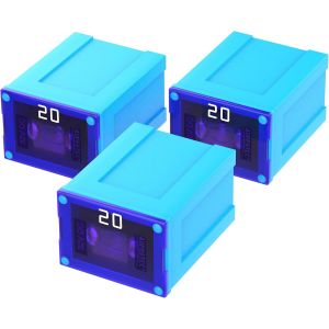 LETNERNY-Fusible Bloc Femelle Jcase Low Profile Oto Jlp Femelle 20-60A, Choix 20A Ampères, Turquo , 3 Pièces - Neuf