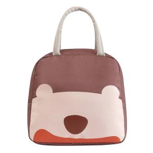 Boîte à lunch sac d'isolation thermique portable imperméable à l'eau feuille d'aluminium épaissi sac à main pour l'école - Neuf