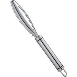 Mevronisshop-Cailleur Professionnel En Acier Inoxydable 304, S&ucirc;r Et Rapide, Extracteur D'&eacute;cailles De Poisson Pour Fruits De Mer - Neuf