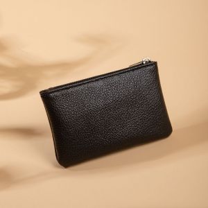 (Noir) porte-monnaie RFID Titulaires de la Carte - Smart Minimaliste NFC Blocage des Pop Up Portefeuilles avec Boîte-Cadeau - Mince en Métal Léger Titulaire de Carte de Crédit & - Neuf