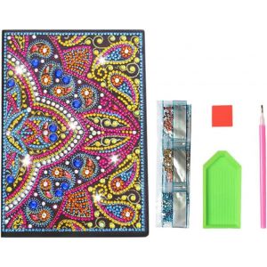 Ayuhr-Diamond-Painting Diamant Cadeau Fille 5 6 7 8 9 10 11 12 Ans Carnet De Notes Notebook Activité Manuelle Enfant A5 Bricolage Activite Jeux Mandala Anniversaire Idee Diy - Neuf
