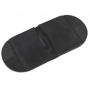 Semelles Exterieures En Caoutchouc Resistantes A L'usure Pour Chaussures En Cuir, Reparation De Chaussures Faites A La Main, Demi-Semelle (Talon Noir) - Neuf