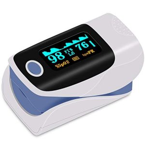 Finger Oxymètre De Pouls - Oxymètre De Doigt - Moniteur De Saturation Sanguine Avec Écran Oled D'alarme - Oxymètre De Doigt Portable Pour Spo2 Et Fréquence Cardiaque - Neuf