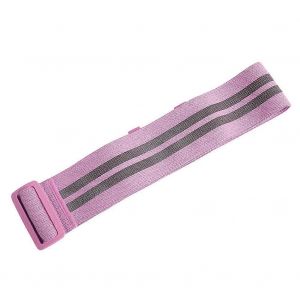 Bande De Résistance De La Hanche Antidérapante Réglable Boucle Cercle Gym Yoga Exercice De Fitness (Rose) - Neuf