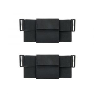 Pack de 2 Invisible Minimaliste Clip Wallet, Invisible Élastique, Anti-vol Non-marquage de la Taille du Sac, les Sports de plein air Fanny Pack, Mini Pochette pour le Téléphone et la Carte-Clé - Neuf