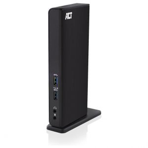 ACT Station d'accueil universelle USB-C ou USB-A, pour 2 moniteurs HDMI, DisplayLink - Neuf