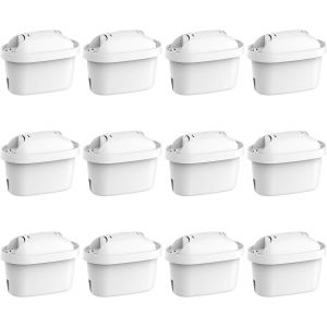 Cartouche filtrante de remplacement pour Brita Maxtra Plus, recharge pour carafe filtrante Marella, certifiée TÜV SÜD, NSF (12) - Neuf