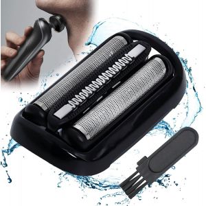Pi&egrave;ce De Rechange Pour Rasoir Serie 5,Tete De Rasoir 53b Easyshave Grille Rasoir &Eacute;lectrique Compatible Avec Les Rasoirs Braun Serie 5 Shaver Les Rasoirs Series 5 Et 6 Face Homme Clean And Renew 73s - Neuf
