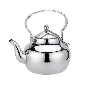 Théière En Acier Inoxydable De 2 Litres Avec Filtre Amovible - Neuf