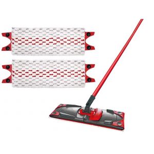 Lot de 2 lingettes de rechange en microfibre pour balai Vileda Ultramat - Neuf