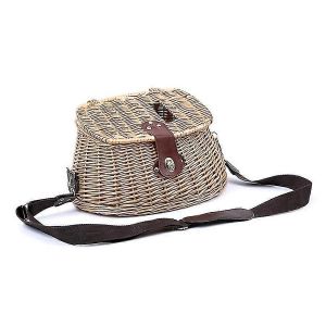 Panier De P&ecirc;che En Osier, Casier &Agrave; Truite, Perche, Cage, Mat&eacute;riel De P&ecirc;cheur, Bo&icirc;te De P&ecirc;cheur, Ext&eacute;rieur, Classique, Saule, Truite - Neuf